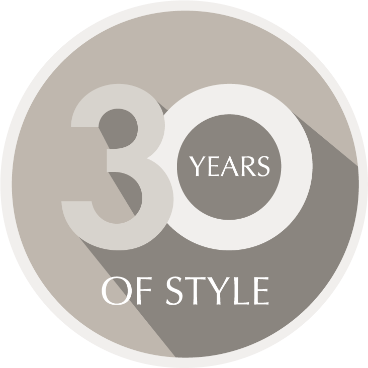 30 Years of Style seal