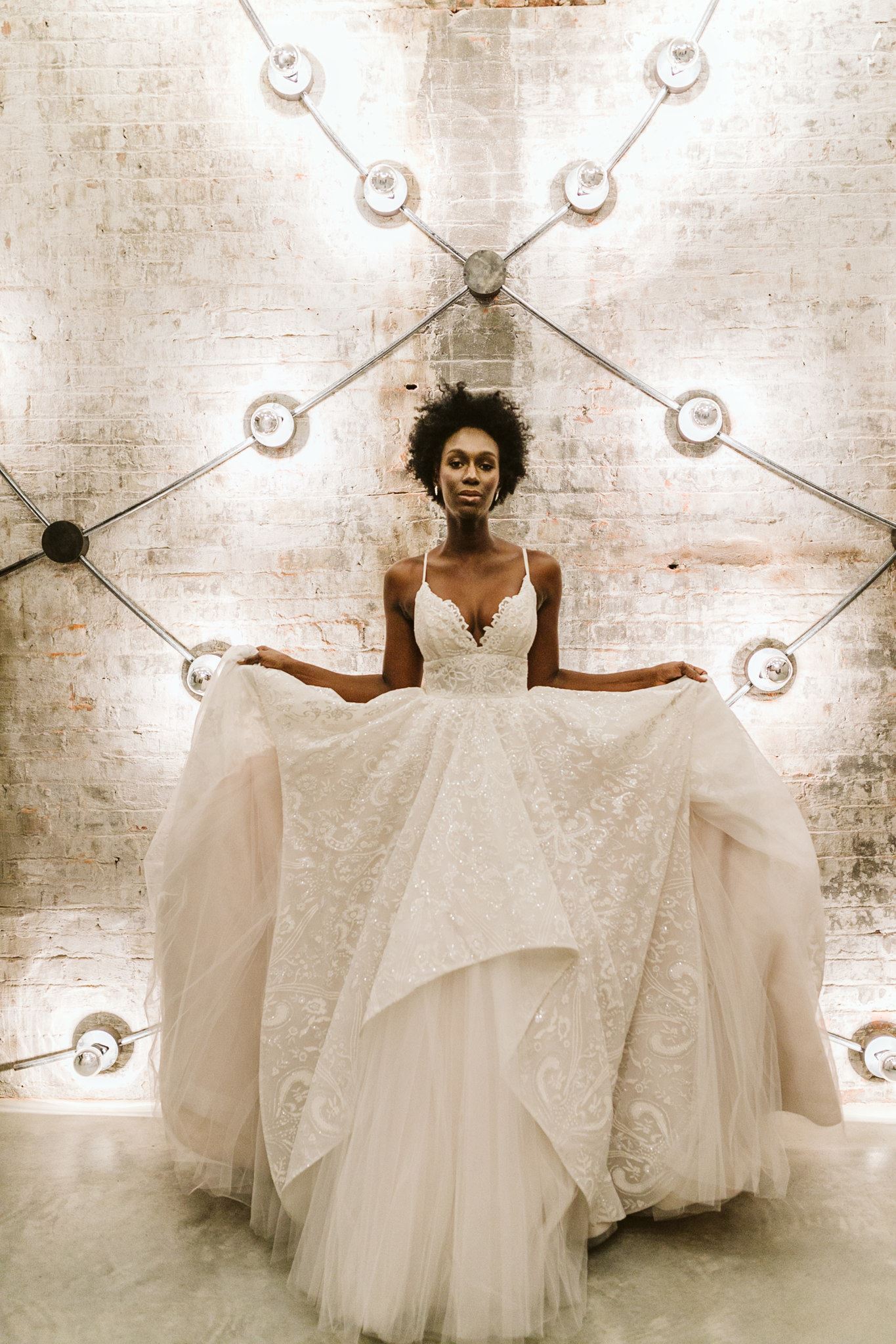 Girl in Bridal Dress