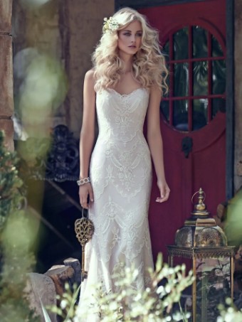 Maggie Sottero Kirstie #1 Ivory/Soft Blush thumbnail