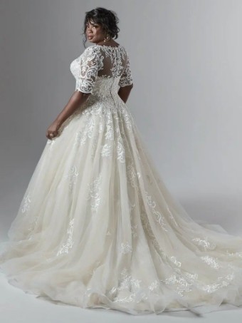 Sottero and Midgley River Lynette #3 Ivory/Champagne thumbnail