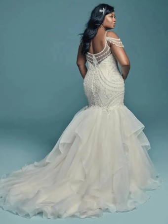 Maggie Sottero Brinkley Lynette #1 Ivory/Soft Blush/Silver thumbnail