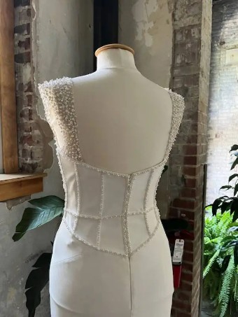 Pronovias Penelope #3 Off-White/Crystal thumbnail