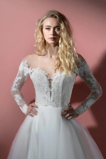 Hayley Paige 12103 #3 Ivory/Cashmere thumbnail