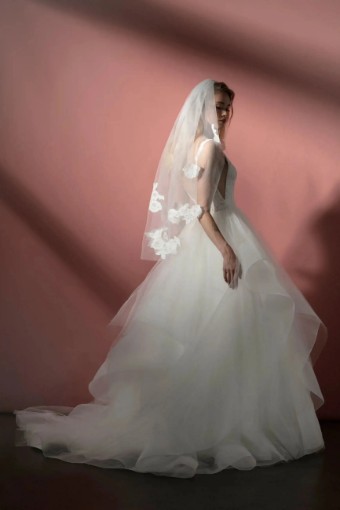 Hayley Paige 12109 #2 Ivory/Cashmere thumbnail