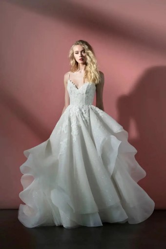 Hayley Paige 12100 #2 Ivory/Cashmere thumbnail