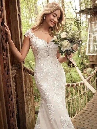 Maggie Sottero Daphne #6 Ivory/Blush thumbnail