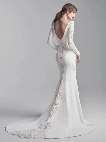 Maggie Sottero Abbott #2 Ivory/Pewter/Soft Nude thumbnail