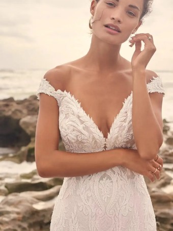 Maggie Sottero 21SC376A02 #5 Ivory/Misty Mauve thumbnail