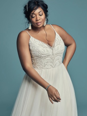 Maggie Sottero Charlene #10 Ivory/Pale Blush thumbnail