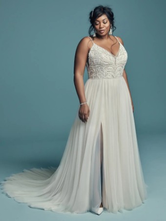 Maggie Sottero Charlene #8 Ivory/Pale Blush thumbnail