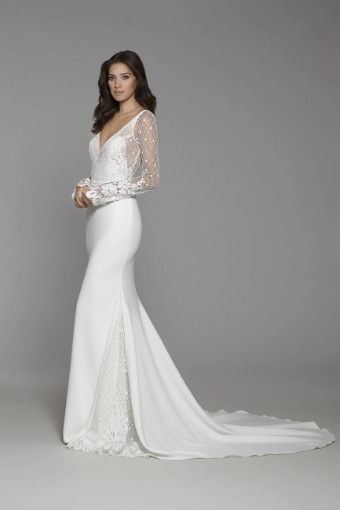 Tara Keely by Lazaro 2757 #6 Diamond White thumbnail