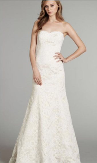 Hayley Paige 6213 #1 Ivory thumbnail