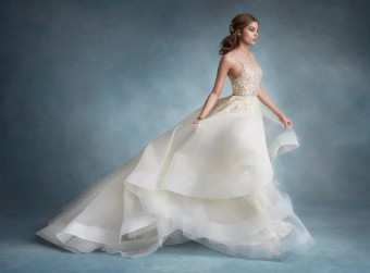 Tara Keely by Lazaro 2609 #1 Ivory/Gold/Oyster thumbnail