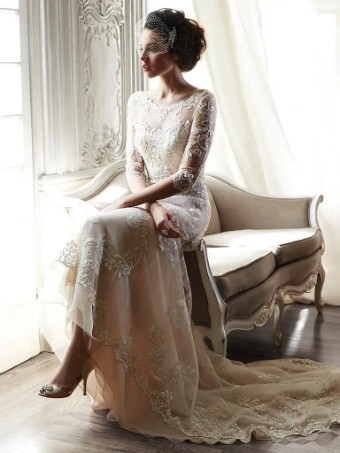 Maggie Sottero Verina #2 Ivory/Nude thumbnail