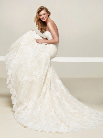 Pronovias Drudia #2 Off-White/Beige thumbnail